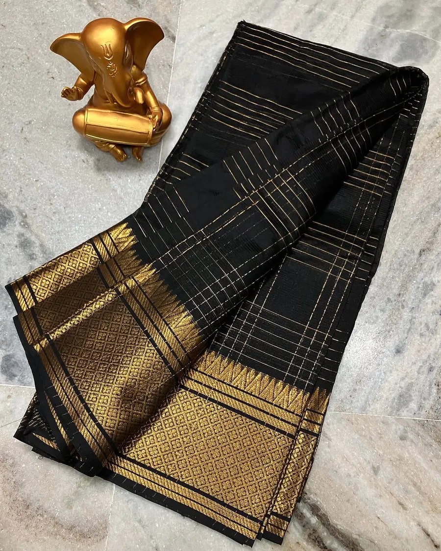 Maheshwari Semi Silk Sarees with Beautiful Weaving Design